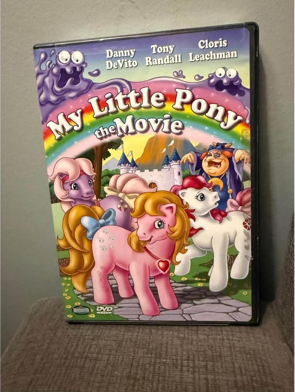 My Little Pony the Movie DVD ft. Danny DeVito, Tony Randall, Cloris Leachman